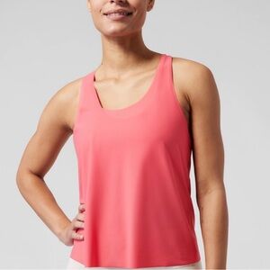NWT Athleta Ultimate 2-in-1 Support Top D-DD size S Coral color